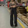 Corduroy Drag Floor Draped Wide Leg Casual Pants Women Fall