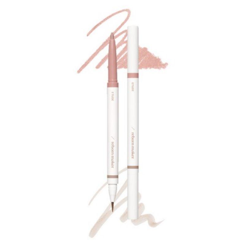 ETUDE Re-Creation Maker Dual Aegyo-Sal Eye Liner & Shadow 0.9g – 2 Colors, Warm / Cool