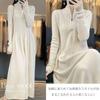 Knit Long Solid Below the Perfect for and Spring [OGCPWYQZ] Women's Dress, Sleeves, Turtleneck, Slimming, A-Line, Color, Knee, Soft, Stylish, Elegant,
