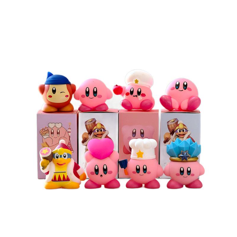 Kirby Anime Trendy Vinyl Figure Blind Box Toy – Internet Celebrity Birthday Gift for Kids