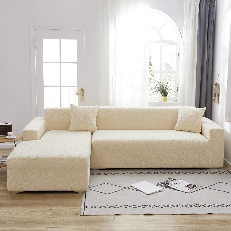 Stretch Sofa Cover Modern Minimalist Full-Cover Solid Color Fabric Sofa Cover Towel Full Cover Non-Slip Sofa Cover