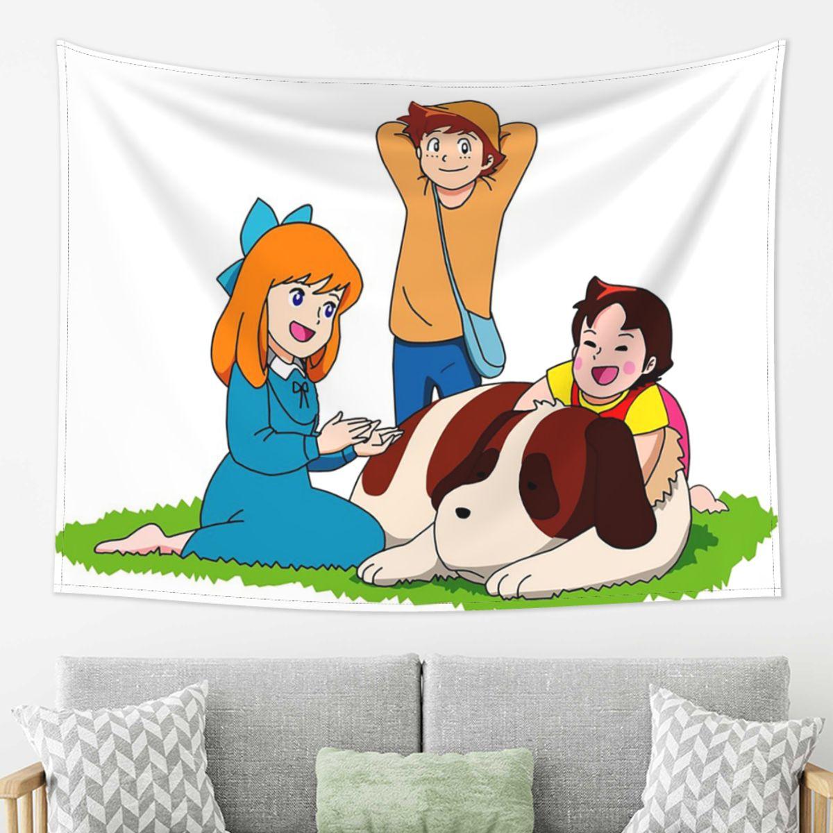 

Heidi Tapestry Decoration Art Aesthetic Tapestries for Living Room Bedroom Home Wall Cloth Wall Hanging 74x94cm(29x37in)
