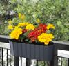 DGTL300L-S433 FLOWER POT COVER WITH DRAINAGE ON LEGS 30cm ANTHRACITE TUBE BOWL