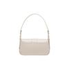 Bally Simple Solid Color Goat Leather Tote Shoulder Bag Women bags Bone-White 6302775