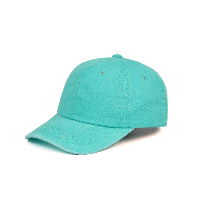 Washed Coated Pure Color Baseball Cap Vintage Retro for Women Sun Protection Old Denim Washed Cotton Duck Hat