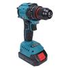 Brushless Li Ion Drill Kit Cordless Electric Power Drill Set 55N Torsion 25+1 Settings with Battery Charger 3 8in