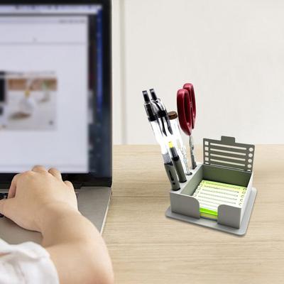 Note Pad Dispenser Portable Note Holder with Template Sturdy PLA Notepad Organizer