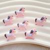 20pcs Mix Mini Colored Cartoon Unicorn Horse Nail Art Flatback Stone Figurines Scrapbook Charm DIY Jewelry Decor Crafts