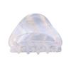 Hair Claw Triangle Hollow Design Back Head Hair Clip Anti-slip Teeth Strong Grip Shower Hair Clamp Versatile Use Hair Accessory
