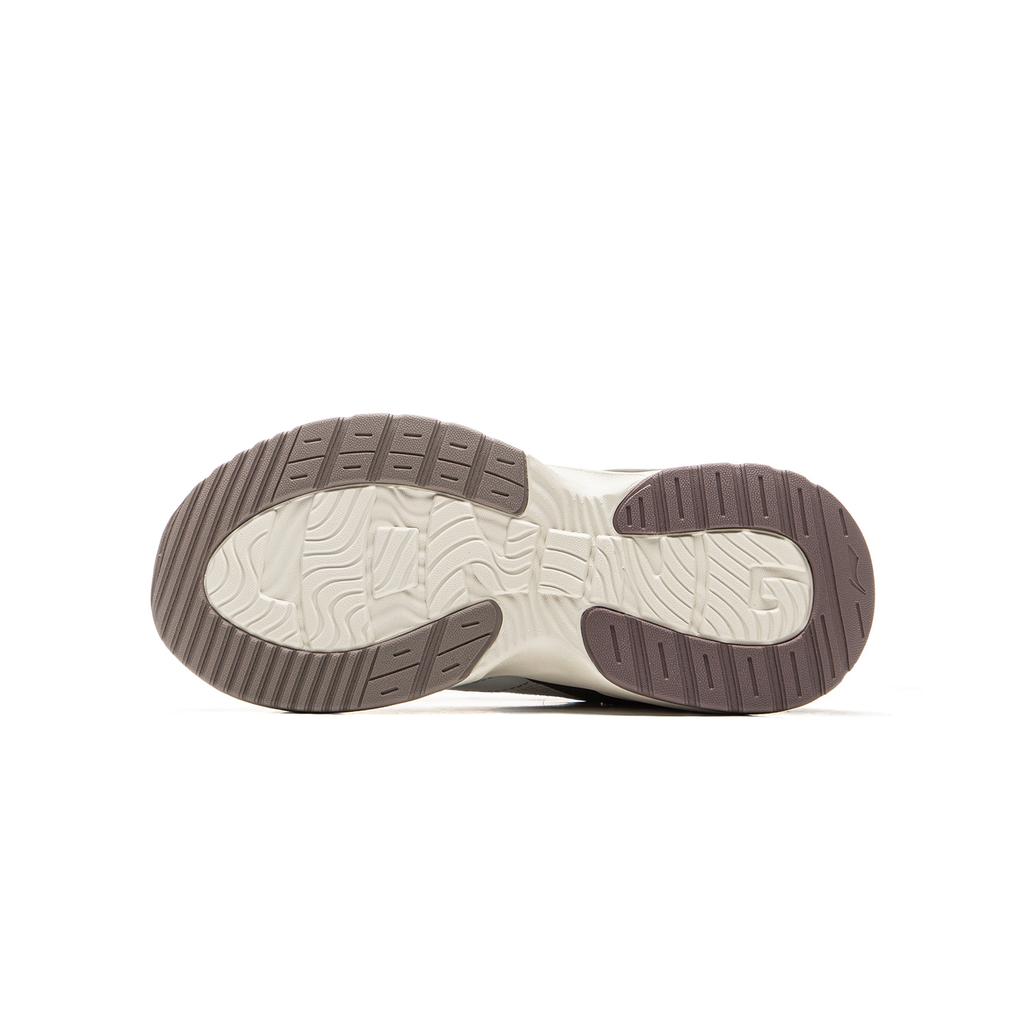 Li Ning Kids Sports Lifestyle Series Synthetic Leather Comfortable Fashion Non-Slip Wear-Resistant Low-Top Casual Shoes Kids Casual Shoes YKCU188-1