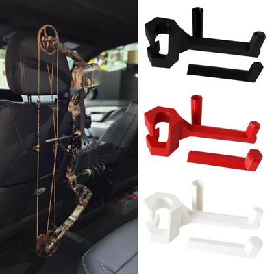 Suporte para Arco de Caminhão Arcos Compostos Montagem no Encosto de Cabeça Fácil Instalação Suporte para Acessórios de Tiro com Arco para a Maioria dos Veículos