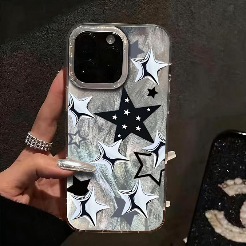 

Star Pattern IMD Soft Phone Case For Xiaomi Mi 11 Lite 5G Cases Xiaomi 14T Pro 14T 13T Shockproof Laser Bumper Back Cases Cover Xiaomi Mi 11 Lite 5G