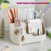 Desktop Pen Holder Large Capacity Cute Stationery Storage Box Creative Cartoon Pen Holder Girls' Storage Table