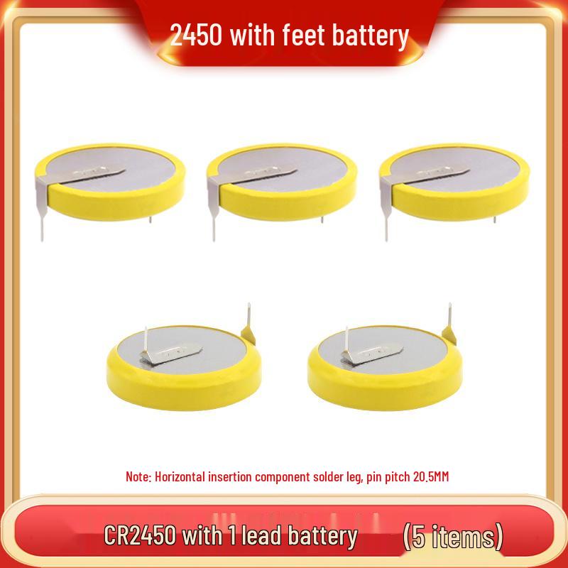 3V Coin Battery Holder for CR2032, CR1220, CR1632, CR2450 - Spring Contact SMD Connector