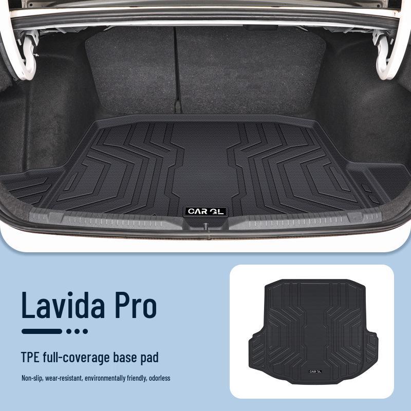 Volkswagen Lavida Pro Trunk Mat TPE - Compatible with 26 Models, Decorative Car Accessory