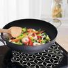 2/4Pcs Silicone Induction Cooktop Mat Fireproof Spill Proof Heat Resistant Pad for Home Kitchen Baking Cooking