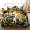 3D Digital Printing Bed Three-Piece Wolf Print Kit
