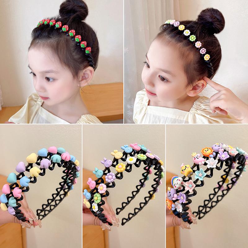 Non-slip Cute Baby Headband & Hair Clip Set for Girls