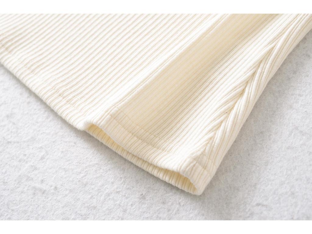 Lace Trim Square Neck Bodycon Long Sleeve Shirt - Women's Spring Collection