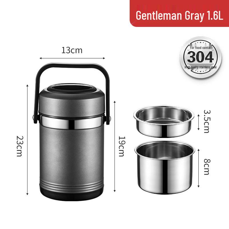 

Handun 304 Stainless Steel Insulated Lunch Box