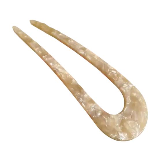 

Шпилька для волос уксусная кислота легкая U-образная шпилька для школы, работы, путешествий, вилка для волос для женщин, аксессуар для волос бежевый