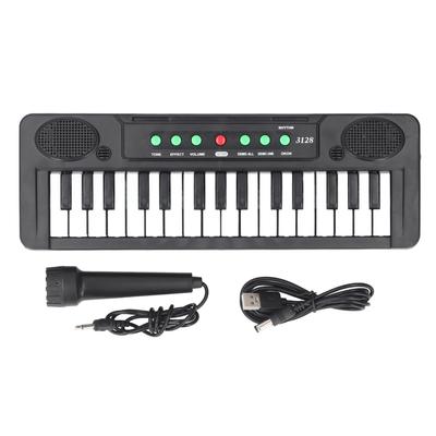 31 Key Electronic Kids Piano Dual Power Modes Demo Songs Rhythm Sound Effects Volume Adjustable