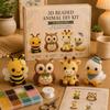 Tiny 3D Beaded Animal DIY Kit with Instructions Easy DIY Beading Kit