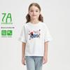 MONTAGUT Girls' Cartoon Dachshund Antibacterial Cooling T-Shirt