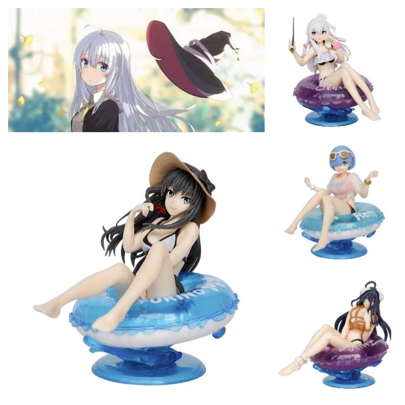 Unique Pvc Material Approx. 10cm Height Anime Figure Diy Assembly Assorted Colors
