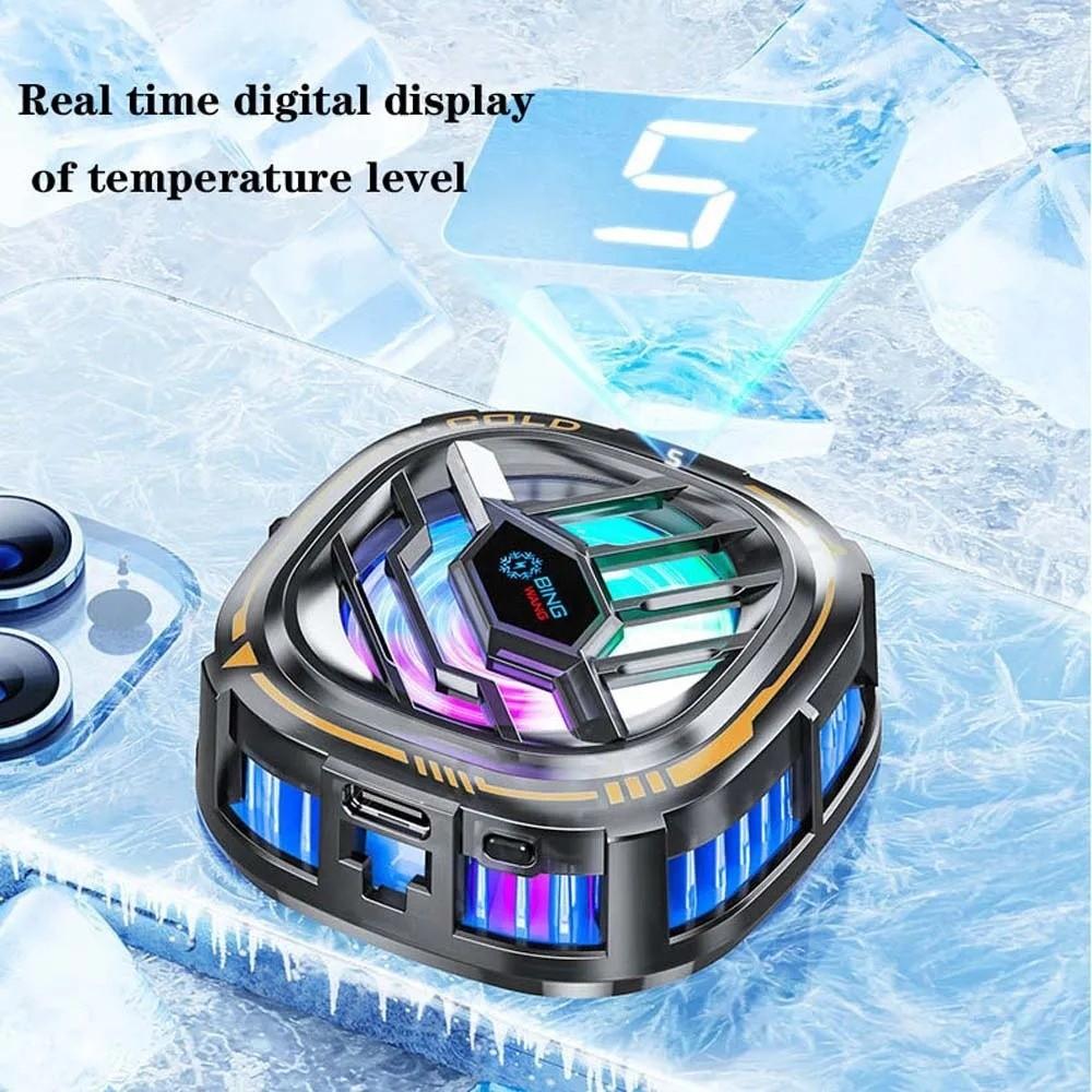 Stability Magnetic Phone Cooler Safy Mobile Phone Radiator Semiconductor Radiator Gaming Live
