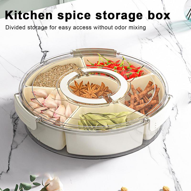 

Divided Serving Tray Food Platter For Fruit Refrigerator Organizer Case Veggie Platter With Handle For Travel Party Picnic CHINA