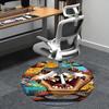 Tazmanian Devil,Graffiti Art Chair mat Round Rug Office carpet, Non slip, Suitable for Living Rooms, Bedrooms Decor 1205690a