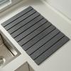 Foldable Stone Dish Drying Mat Absorbent Placemat Multifunctional Dish Drainer Mat  Sink