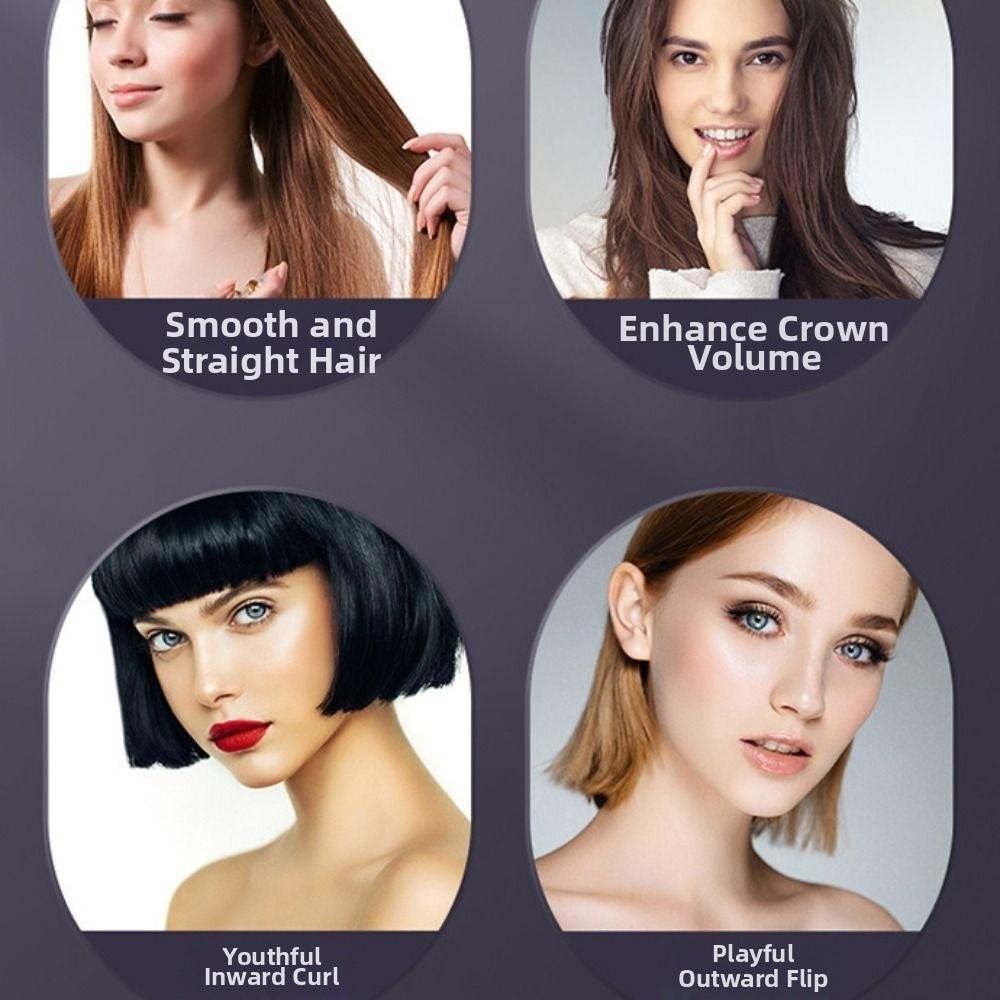 3 Temperature Settings Heating Comb Anti-Scald Protection USB Charging Hair Brush  Personal Care