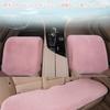 Sada potahů na autosedačku Kožešina 2 kusy pro přední sedadlo + 1 kus pro zadní sedadlo Shearling vlna Potah na autosedačku Polštář Sedák Sedák Sedák Podložka Autosedačka