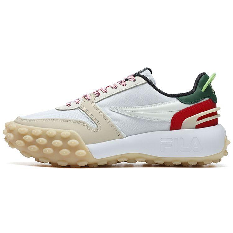 

Fila Gara Ткань TPU Верхний слой Кожа коровьей шкуры Сетка Удобные Универсальные Низкие Повседневные Кроссовки Женские кроссовки Ванильное мороженое F12W213111FWV 36