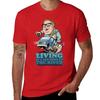Living In a Van Down by the River TShirt Sweat Funnys Anime Fitted T Shirts for Men