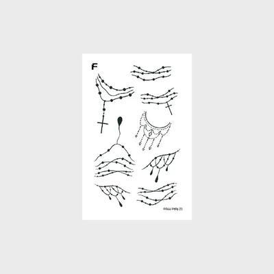 Bizring Tattoo Sticker