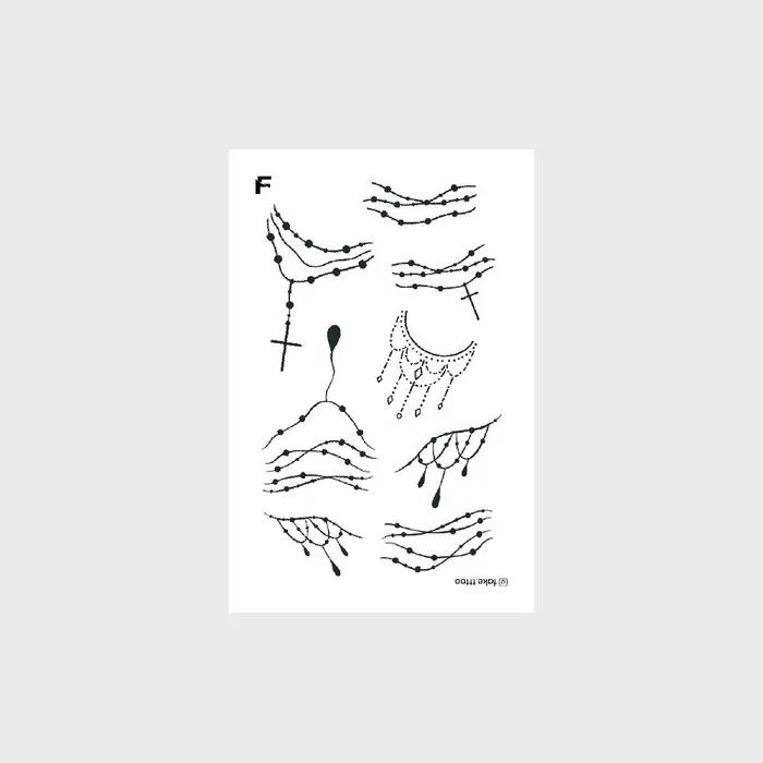 

Тату-наклейка Bizring