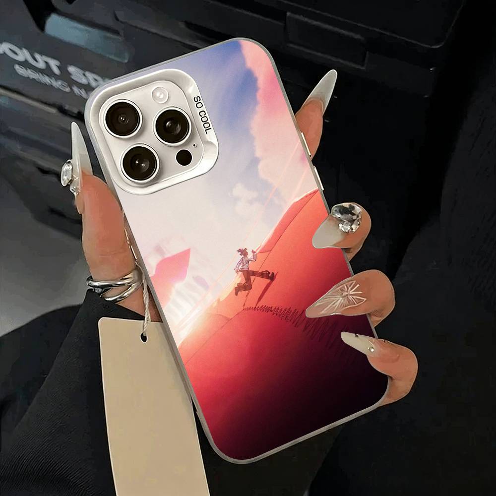 Rapper -999 J-Juice W-WRLD Phone Case For iPhone 17,16,15,14,13,12,11 Plus,Pro Max,XS,white Silver Phone Case