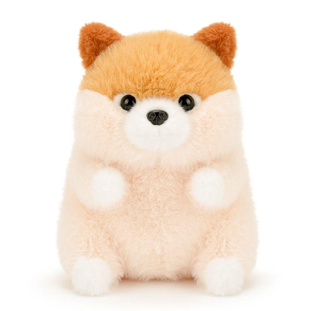 PP Cotton Dog Stuffed Plushie Toys Corgi Puppy Plush Action Figure  Children Girls Boys