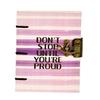 17.78 Cm Motivational Quotes Diary 250Gsm Paper Recycled Cotton Free Handmade Paper Diary with Lock