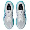 Asics Novablast 6 Comfortable Breathable Bouncing Running Shoes Men sneaker White Blue 1011C243-101