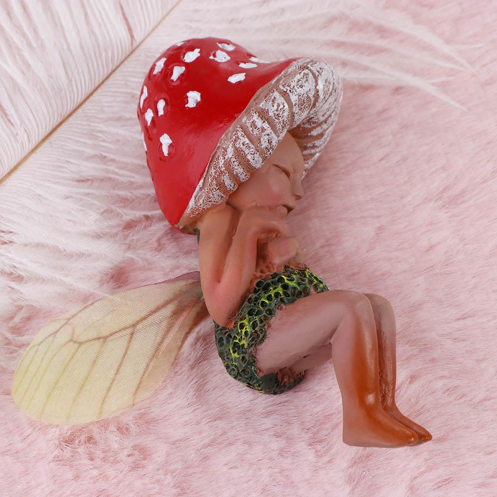 Fairy Small Forest Non-toxic Artwork Garden Decoration Small Statue Resin Crafts Fairy Ornament