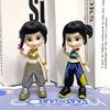 6pcs/Set Kpop Demon Hunters Action Figure Toy Derpys Tiger Rumi Mira Zoey Sussy Figurine Doll For Fans Gift Birthday Gifts
