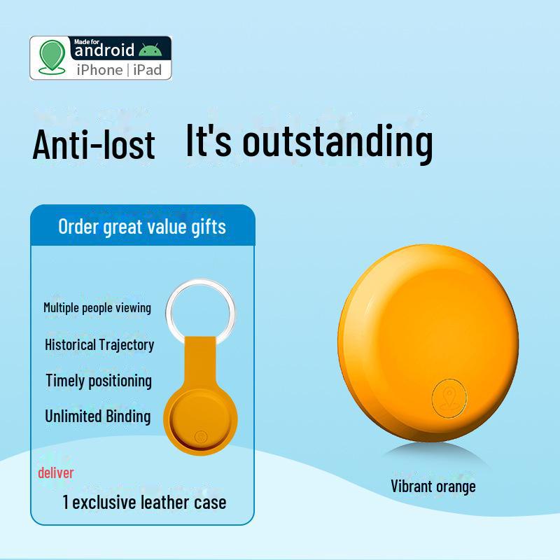 Universal GPS Bluetooth Tracker: Multi-Platform Anti-Lost Device for Pets and Elderly