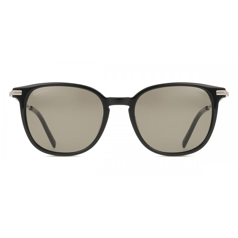 Salvatore Ferragamo Sf 1015s 001 Unisex Sunglasses Black/52-19-150