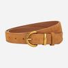 Trendy Suede Leather Belt Luxury Design Business Waist Strap Fashion Trouser Dress Belts
