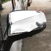 DTC2 Chrome Rearview Side Glass Mirror Cover Trim Frame Side Mirror Caps for Toyota Sienna Platinum/Limited