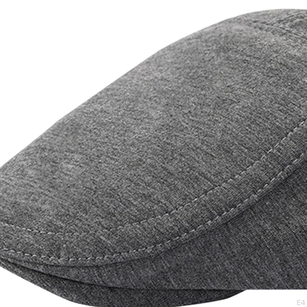 Beret Cabbie Hat Head Warmer Ivy Cap Adjustable Breathable Newsboy Women Men Flat for